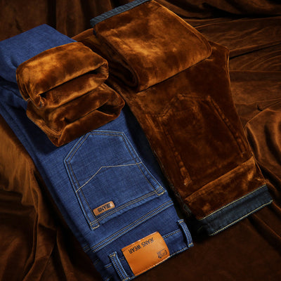 Pantalones Largos Cálidos Business Casual para Hombre - Image 3