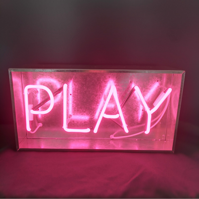 Lámpara Decorativa Neon Retro con Tubo de Vidrio y Base de Hierro - Image 10