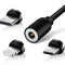 Cable Magnético 3 en 1 de 360° Compatible con Apple - Carga Inalámbrica