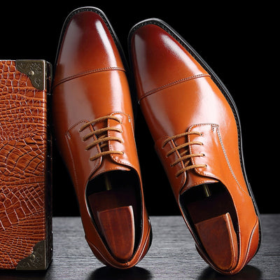 Zapatos de Negocios Estilo Británico para Hombre - Image 6