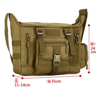Bolsa Hombre A4 Nylon Impermeable Gran Capacidad - Image 3