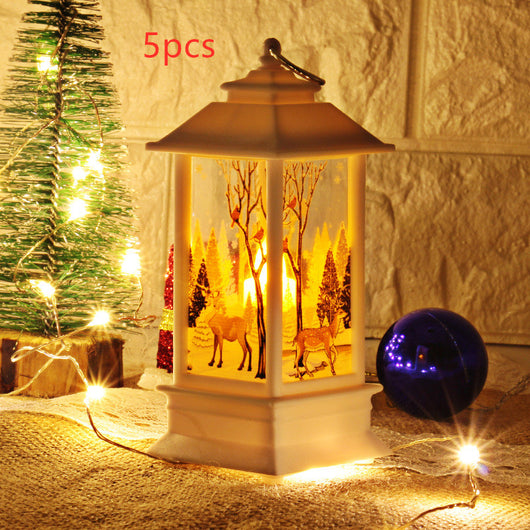 Decoración Navideña LED - Papá Noel y Muñeco de Nieve Iluminado - Image 21