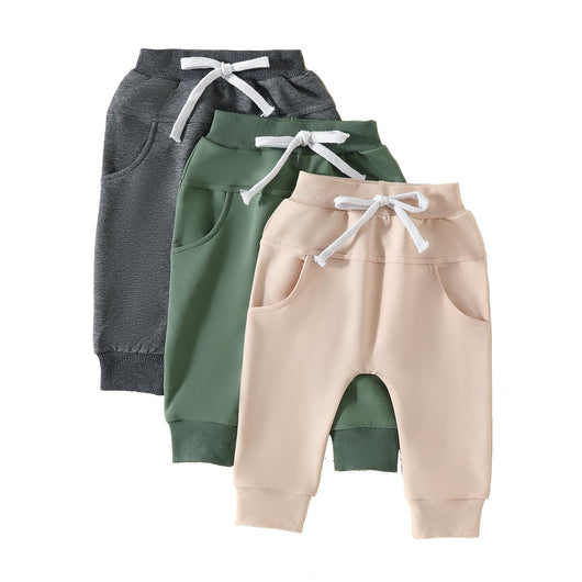 Pantalón de Tres Piezas Color Sólido - Image 2
