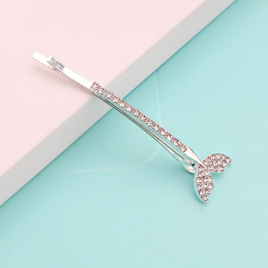 Pasador de Cabello con Strass Alfabeto y Estrella para Flequillo - Image 21