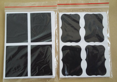 Adhesivos de Pizarra Negra PVC - Diseño Europeo Moderno - Image 6