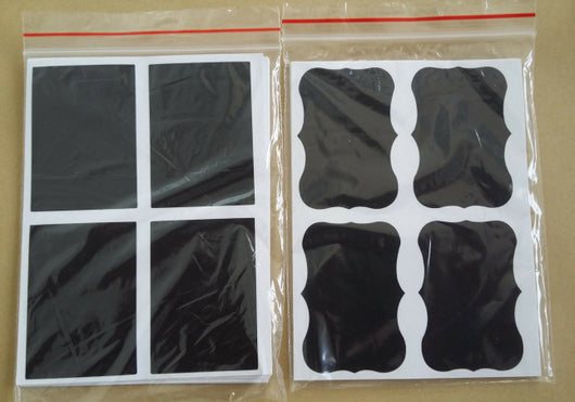 Adhesivos de Pizarra Negra PVC - Diseño Europeo Moderno - Image 6