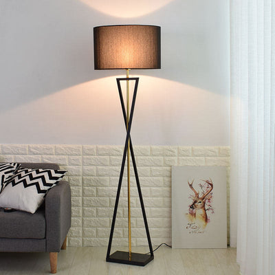 Lámpara de Pie Minimalista con Mesa para Sofá - Image 3
