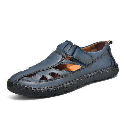 Sandalias Cerradas Tejidas a Mano para Hombre - Transpirables y Cómodas - Image 9