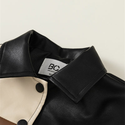Abrigo de Cuero Grueso para Niño - Chamarra de Invierno Premium - Image 3