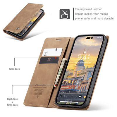 Funda Magnética de Cuero para Teléfono con Cartera Integrada - Image 43
