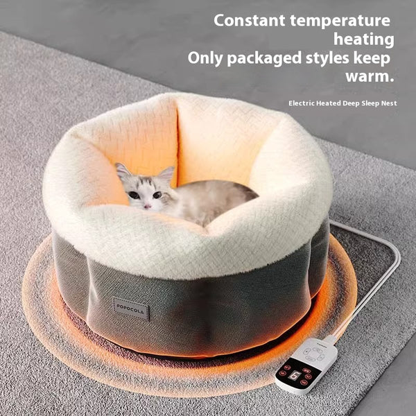 Caseta Térmica Inteligente para Gatos con Calefacción Eléctrica