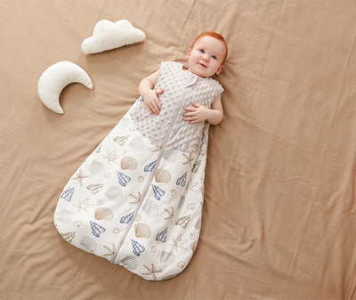 Saco de Dormir Tipo Chaleco para Bebé Recién Nacido en Algodón Puro - Image 20