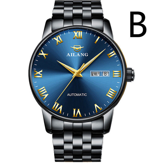 Reloj Cronógrafo de Acero Inoxidable para Hombre con Luminosidad y Resistencia al Agua - Image 3