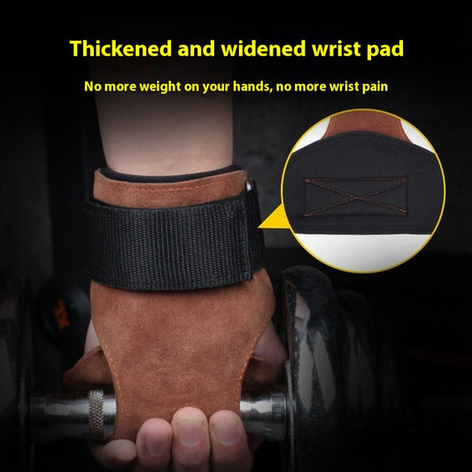 Guantes Profesionales de Levantamiento de Pesas con Protección de Manos y Velcro Ajustable