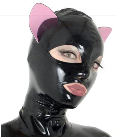 Tocado de Látex Estilo Gatita para Fiestas y Espectáculos - Image 4
