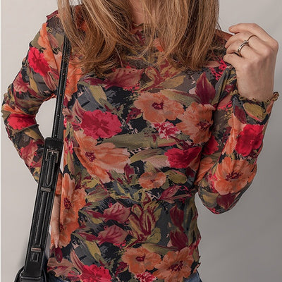 Suéter Cuello Redondo Manga Larga para Mujer - Básico Versátil - Image 4