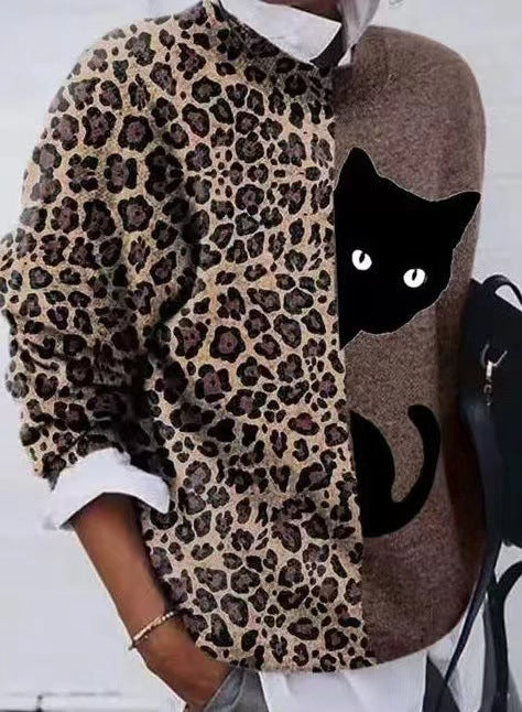 Blusa Suelta Estampado Floral Manga Larga para Mujer - Image 8
