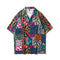 Camisa Estampado Leopardo con Detalles de Costura - Unisex Tendencia Urbana