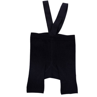 Pantalón Corto Bebé Cintura Alta con Tirantes Ajustables - Image 5