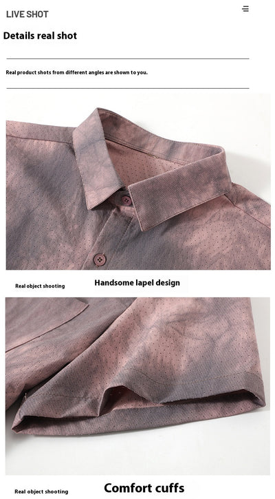Conjunto de Dos Piezas: Camisa y Shorts Holgados Talla Grande - Image 24