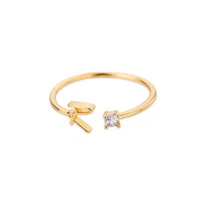 Anillo de Acero Inoxidable Dorado Unisex - Image 12