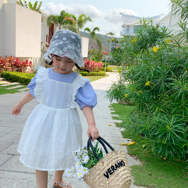 Vestido de Niña con Encaje Elegante