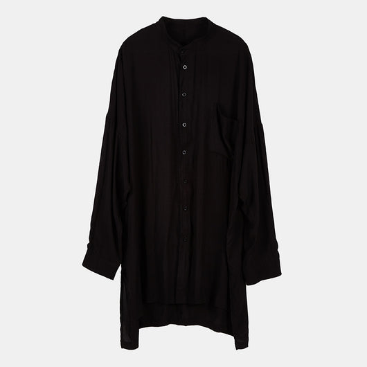 Camisa Suelta de Seda para Hombre - Elegancia Oscura - Image 10