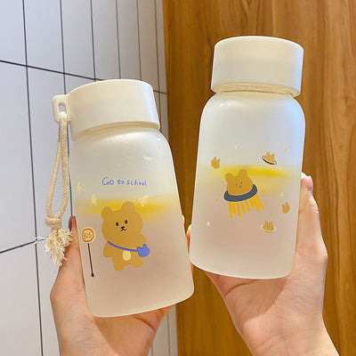 Vaso Portátil para Niñas con Tapa Hermética