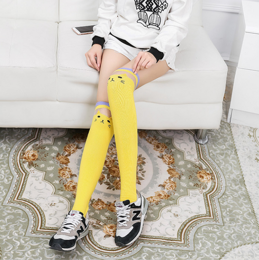 Calcetines Estampados con Diseño de Gato - Image 8