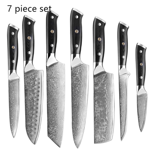 Cuchillo Chef Damasco Acero Inoxidable Estilo Occidental - Image 9