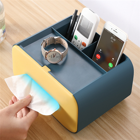 Organizador Multifuncional de Escritorio para Pañuelos, Cosméticos y Maquillaje - Image 8