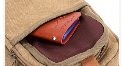 Mochila Crossbody Asimétrica para Viajes y Diario - Image 10