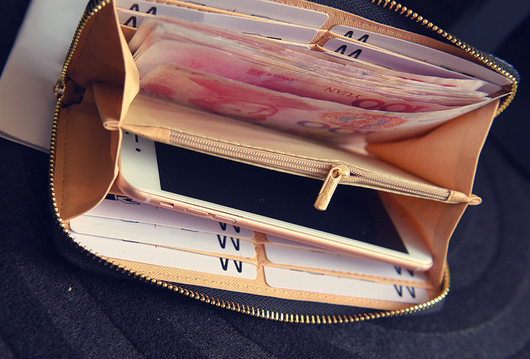 Billetera Larga Coreana con Borlas - Cartera Multifuncional de Moda - Image 3