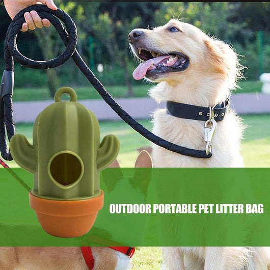 Dispensador de Bolsas para Desechos de Mascota con Diseño de Cactus - Image 6
