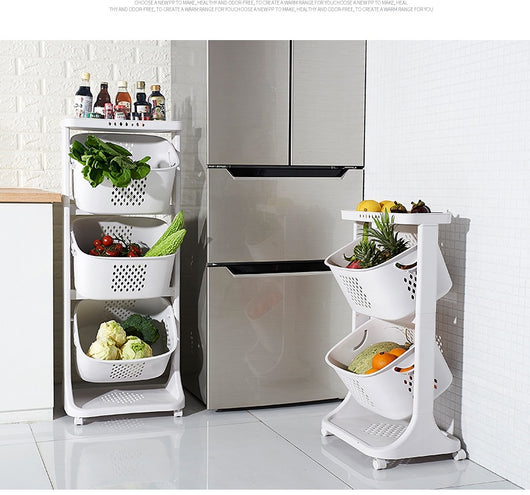 Organizador de Vegetales y Frutas para Cocina - Canasta de Almacenamiento - Image 12