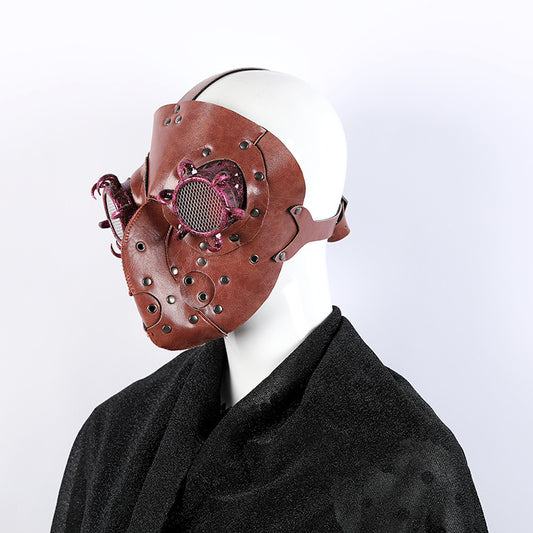 Máscara Punk para Fiesta de Halloween y Disfraces Temáticos