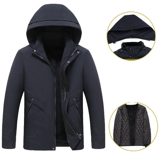 Chaqueta Acolchada de Algodón con Forro de Terciopelo - Abrigo Térmico Premium - Image 10