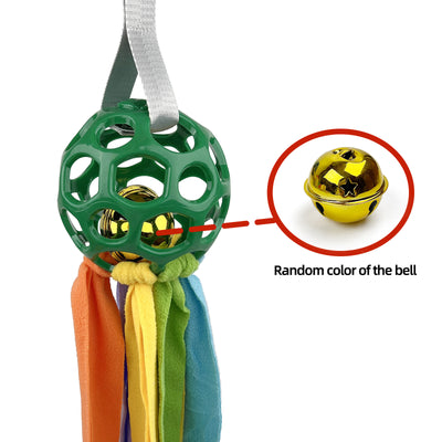 Pelota Interactiva Hueca con Sonido para Perros y Gatos - Juguete Educativo con Campana - Image 5
