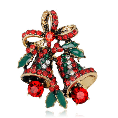 Broche Navideño Árbol de Navidad y Papá Noel - Image 12