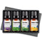 Set de 4 Aceites Esenciales para Masaje Relajante