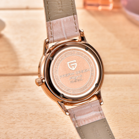 Reloj de Cuarzo para Mujer con Banda Rosa