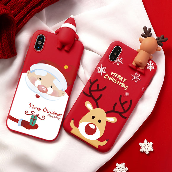 Funda de Teléfono Navideña Arcoíris