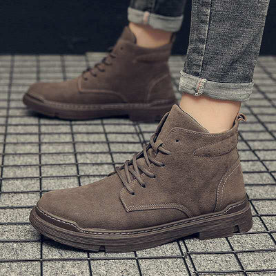 Botas de Trabajo Tipo Militar para Hombre - Caña Alta Reforzada - Image 15