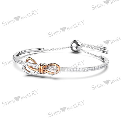 Pulsera de Plata Esterlina S925 Diseño de Moño - Joyería de Moda Viral - Image 5