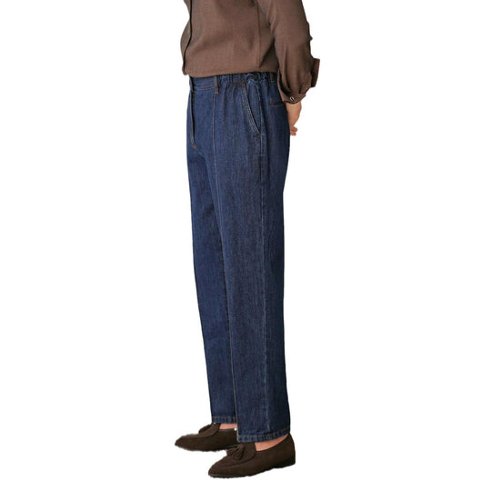 Pantalones Cropped Cintura Elástica Estilo Ejecutivo - Image 10