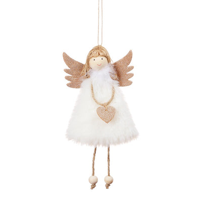 Ángeles Navideños de Peluche - Decoraciones Festivas - Image 18
