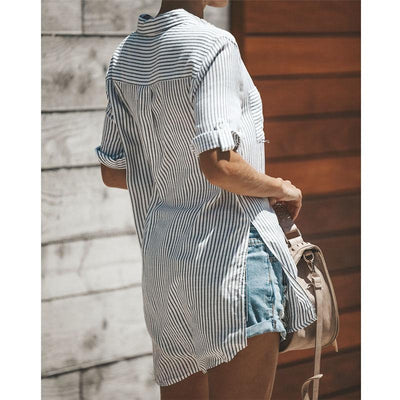 Blusa Rayas Elegante para Mujer - Image 3