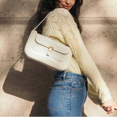 Bolso Bandolera Baguette - Elegancia Minimalista
