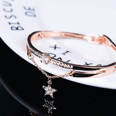 Pulsera de Moda en Oro Rosado - Image 9