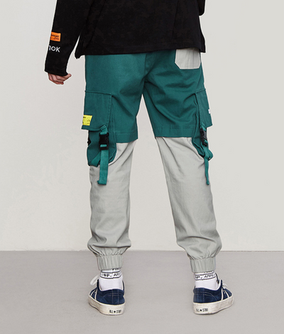 Overol para Hombre con Bolsillos de Contraste y Hebilla Funcional - Image 6